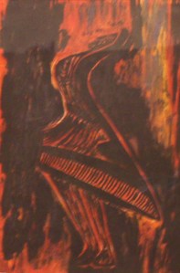 Rabindranath Tagore Untitled Dancing Girl scaled